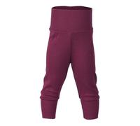 Engel natur Baby Hose lang mit Nabelbund Bio-Schurwolle/Seide Orchidee 62/68