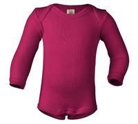 Engel natur Baby / Kinder Body Langarm Bio-Schurwolle/Seide Himbeere 110/116