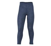 Engel natur Baby / Kinder Leggings Bio-Schurwolle Blau Melange 152