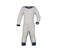 Engel Natur Baby Schlafanzug Wolle Seide marine-natur Gr.62/68