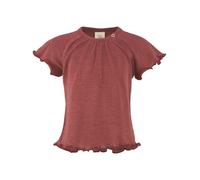 Engel - Baby-Shirt kurzarm - gerüscht - Feinripp kupfer 62/68