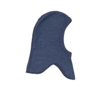 Engel Natur Baby und Kinder Schlupfmütze Helmmütze Wolle Seide marine 46-48cm