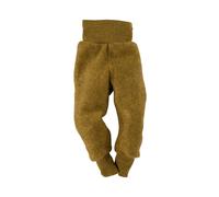 ENGEL - Woll-Hose SNUGGLY WINTER mit Nabelbund in safran melange Gr.74/80