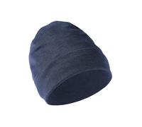 Engel Natur Beanie Mütze aus Wolle-Seide, Marine, OneSize