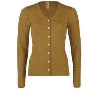 Engel natur Damen Cardigan Bio-Schurwolle Safran 34/36