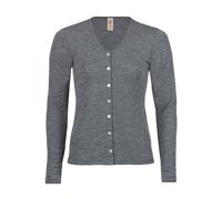 Engel natur Damen Cardigan Bio-Schurwolle Schiefer 42/44