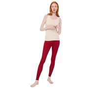 Engel Natur, Damen Leggings, Wolle Seide, Gr. 34-48 (46/48, Malve)