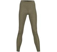 Engel Natur, Damen Leggings, Wolle Seide, Gr. 34-48 (46-48, Olive)