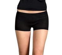 Engel Natur Damen-Pants | 70% Bio-Merono-Schurwolle, 30% Seide (46/48, schwarz)