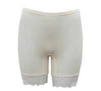 Engel Natur Damen Panty mit Spitze, 70% Wolle 30% Seide, kbT-Zertifiziert (DE/NL/SE/PL, Numerisch, 42, 44, Regular, Regular, Natur)