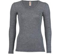 Engel - Damen-Shirt L/S - Alltagsunterwäsche, Gr. M 42/44, grau (Schiefer)