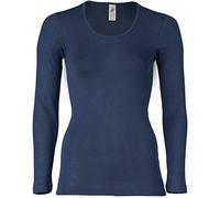 Engel - Women's Unterhemd L/S - Merinounterwäsche, Gr. L-XL 46/48, blau (Navy)