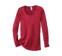 Engel Natur Damen Unterhemd Langarm Wolle Seide malve Gr.38/40