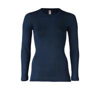 Engel - Women's Unterhemd L/S - Merinounterwäsche, Gr. M 42/44, blau (Navy)