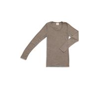 Engel Damen Unterhemd langarm, , 3 Farben, Gr. 34-48 (38/40, Walnuss)