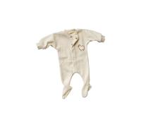 Engel Frühchen Schlafanzug, 100% Merinowolle (kbT), Natur (Gr. 56)