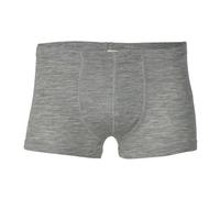 Engel natur Herren Hüftpants ohne Eingriff Bio-Schurwolle/Seide Hellgrau Melange 54/56