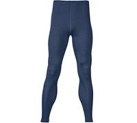 Engel Natur Herren Unterhose lang Wolle Seide marine Gr.50/52