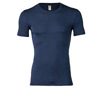 Engel - Shirt S/S - Merinounterwäsche, Gr. M 50/52, blau (Marine)