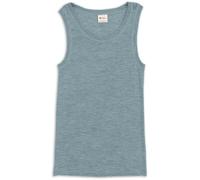 Engel Natur Herren Top Achselshirt 70% kbT-Merinowolle 30% Seide Made in Germany (50/52, Bergblau)