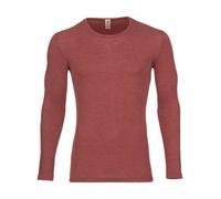 Engel natur Herren Unterhemd Langarm Bio-Schurwolle/Seide Kupfer 54/56