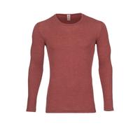 Engel Natur Herren Unterhemd Langarm Wolle Seide kupfer Gr. 46/48