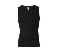 Engel Natur Herren Unterhemd Wolle Seide schwarz Gr.54/56