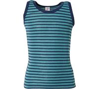 ENGEL Unterhemd STRIPES mit Seide in eisvogel/marine, Gr. 92, junge