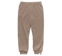 Engel Natur | Kinder Jogginghose Bequemhose | 70% Wolle (Merino), 30% Seide | GOTS Zertifiziert (DE/NL/SE/PL, Numerisch, 104, Regular, Sand)