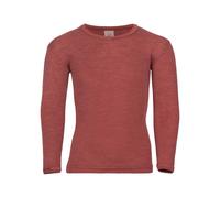 Engel Natur Kinder Langarmshirt Unterhemd Wolle Seide kupfer Gr. 128