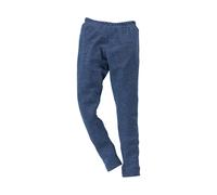 Engel Natur Kinder Leggings Bio-Merinowolle melange-blau Gr.116