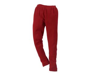 Engel Natur Kinder Leggings Bio-Merinowolle melange-rot Gr.116