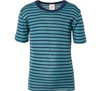 Engel Kinder T-Shirt (Größe: 92 / Material: Wolle/Seide / Farbe: eisvogel/marine)