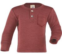 variant_groesse:86-92|variant_farbe:kupfer | Engel Natur Baby und Kinder Langarm-Shirt mit Knopfleiste Bio-Wolle/Seide