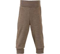 Engel Natur, Baby Bekleidung, Hose breiter Bund, 1 Stück, 70% Wolle, 30% Seide (Walnuss, Gr. 74-80)
