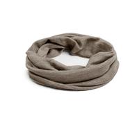 Engel Natur Schlauchschal, 70% Wolle, 30% Seide, für Damen und Herren (Walnuss)