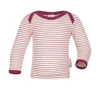 Engel Natur Schlupfhemd Langarm Wolle Seide natur-orchidee geringelt Gr. 98/104