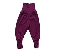 Engel Baby Hose lang mit Nabelbund, GOTS 86/92 Orchidee 86 / 92