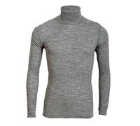 Engel Rolli für Damen u. Herren, Wolle Seide, Natur, Gr. 34/36-54/56, 3 Farben (50/52, Hellgrau Melange)