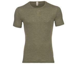 Engel - Shirt S/S - Merinounterwäsche, Gr. L-XL 54/56, oliv (Olive)