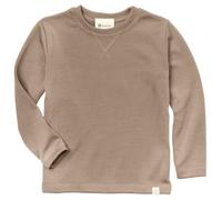 Engel | Warmes Kinder Sweatshirt | Jungen und Mädchen | 70% Wolle (Bio), 30% Seide (DE/NL/SE/PL, Numerisch, 128, Regular, Sand)