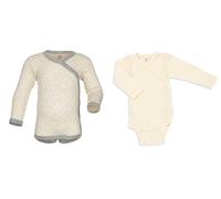 Engel Wickelbody Langarm TOP Natur 62-68