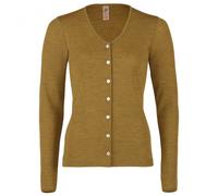 Engel - Women's Cardigan - Wolljacke, Gr. S 38/40, braun (SafranMelange)