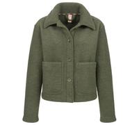 Engel - Women's Damen-Kurzjacke - Wolljacke, Gr. M 42/44, oliv (SchilfMelange)