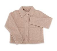 Engel - Women's Damen-Kurzjacke - Wolljacke, Gr. XS 34/36, beige (SandMelange)