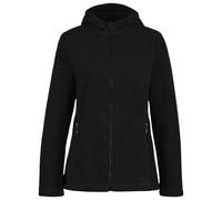 Engel - Women's Jacke mit Kapuze - Wolljacke, Gr. L-XL 46/48, schwarz (SchwarzMelange)