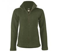 Engel - Women's Jacke Tailliert - Wolljacke, Gr. L-XL 46/48, oliv (SchilfMelange)