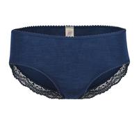 Engel - Women's Panty mit Spitze - Seidenunterwäsche, Gr. XS 34/36, blau (Marine)