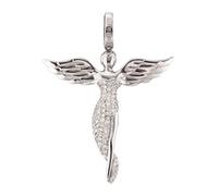 Engelsrufer Anhänger ERP-Angel-M Engel Silber 50 mm mit synthetischer Zirkonia