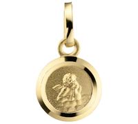 Engelanhänger JOBO "Anhänger Engel Schutzengel", gold (gelbgold 333), Schmuckanhänger, Damen, Gelbgold 333, 333 Gold (68558700-0) gelbgold 333